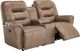 Best® Home Furnishings Customizable Unity Leather Power Titl Headrest Space Saver Console Loveseat-1
