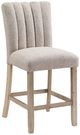 Global Furniture USA D04 5-Piece Beige/Natural Silver Bar Dining Set-4