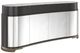 Caracole® Glace Classic Almost Black/Polished Silver Sideboard -0