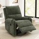 Northfield Living Green Manual Swivel Rocker Recliner-2