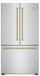 BlueStar® 36 in. 19.9 Cu. Ft. Color Match Counter Depth Freestanding French Door Refrigerator-0