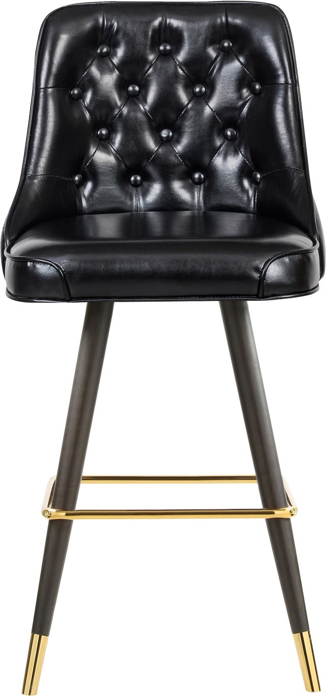 Meridian Furniture Portnoy Black Faux Leather Counter Stool-2