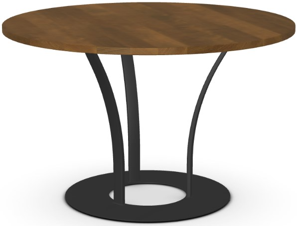 Amisco Customizable Dalia XL 48" Dining Table with Solid Birch Top