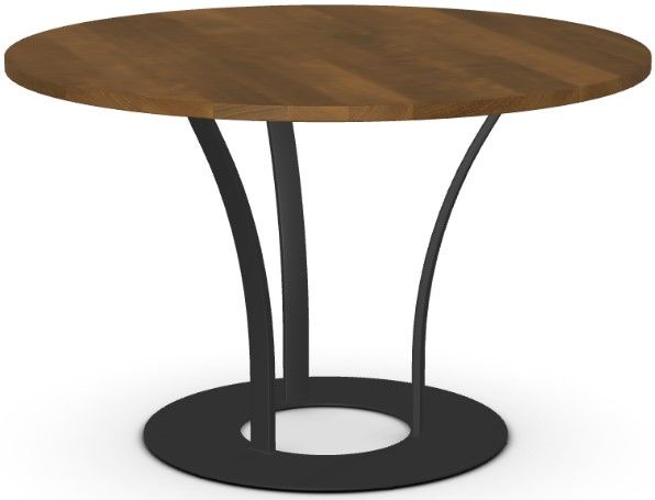 Amisco Customizable Dalia XL 48" Dining Table with Solid Birch Top -0