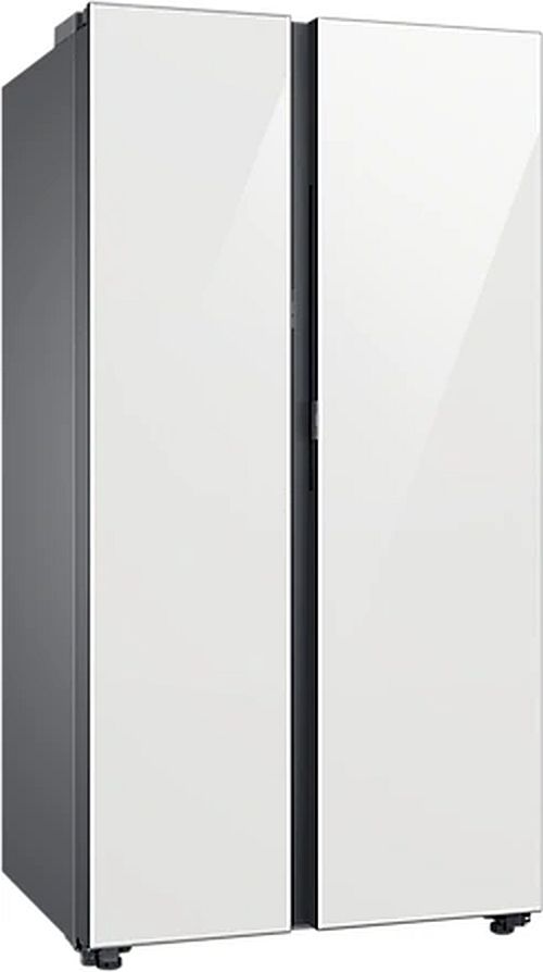Samsung Bespoke 22.6 Cu. Ft.  White Glass Counter Depth Side-by-Side Refrigerator-2