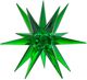 A & B Home Green Karsta Star Accent-0
