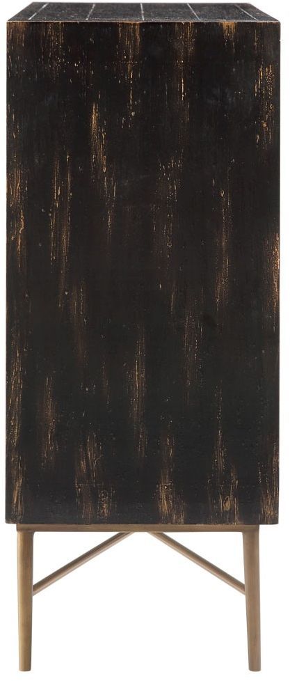 Olliix by Madison Park Black Hanley Accent Cabinet-2