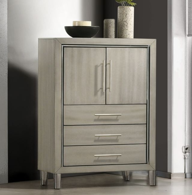 New Classic® Home Furnishings Lennox Gray Chest-1