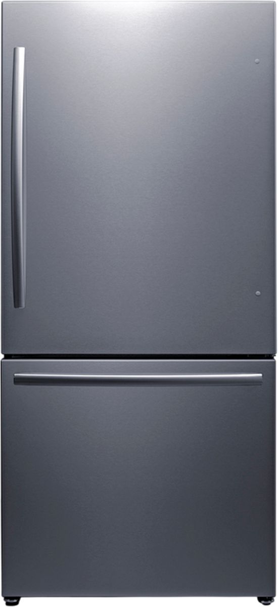 Summit® 31" 17.2 Cu. Ft. Stainless Steel Counter Depth Bottom Freezer Refrigerator-0