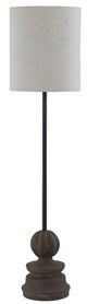 Forty West Rae Dark Matte Bronze Buffet Lamp-1