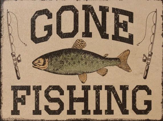 Stylecraft Gone Fishing Wall Art-1