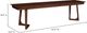 Moe's Home Collection Godenza Brown Bench-1
