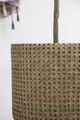 A & B Home 3-Piece Brown Planter with Stand Set-3