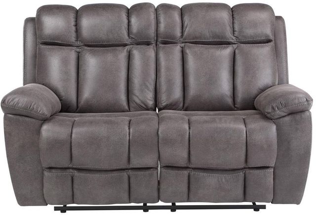 Parker House® Goliath Arizona Gray Manual Reclining Loveseat-1