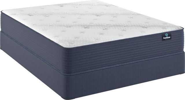 Restonic® DuetSleep by Visionary Sleep Somerset Wrapped Coil Plush Tight Top King Mattress-0