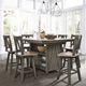 Liberty Furniture Lindsey Farm 7-Piece Gray/Sandstone Gathering Table Set-1