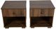 Bernards Rachel 3-Piece Brown/Taupe King Panel Bedroom Set-3