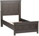 Liberty Furniture Thornwood Hills 3-Piece Rock Beaten Brown Twin Youth Panel Bedroom Set-2