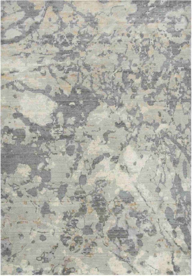 Rizzy Home Impressions Gray 5'x8' Rectangular Rug-0