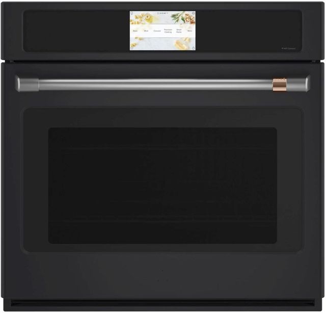 Café™ Professional Series 30" Matte Black Electric Single Wall Oven-0