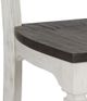 Liberty Furniture Allyson Park Charcoal/Wire Brushed White Slat Back Side Chair-4