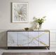 ACME Furniture Paavan Champagne/White Console Cabinet-1