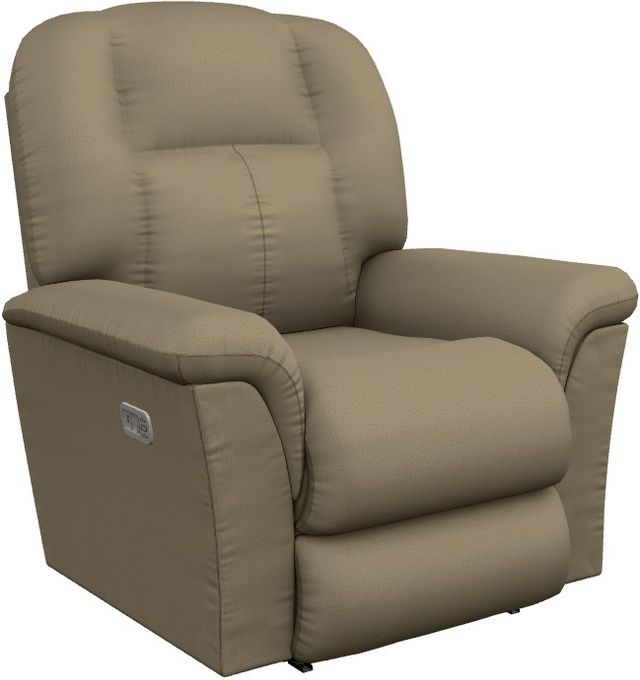 La-Z-Boy® Jasper Sage Power Wall Recliner with Headrest and Lumbar-0