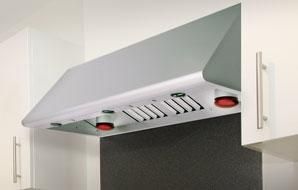 Capital Performance 48" Stainless Steel Wall Mounted Ventilation Hood-3