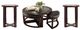Signature Design by Ashley® Marion 3-Piece Dark Brown Cocktail Table Set-0