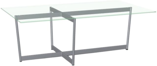 Amisco Customizable Jill Glass Top Coffee Table-0