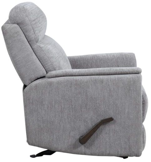 Flexsteel® Meet Your Perfect Match Compact Moon Gray Manual Gliding Recliner-2