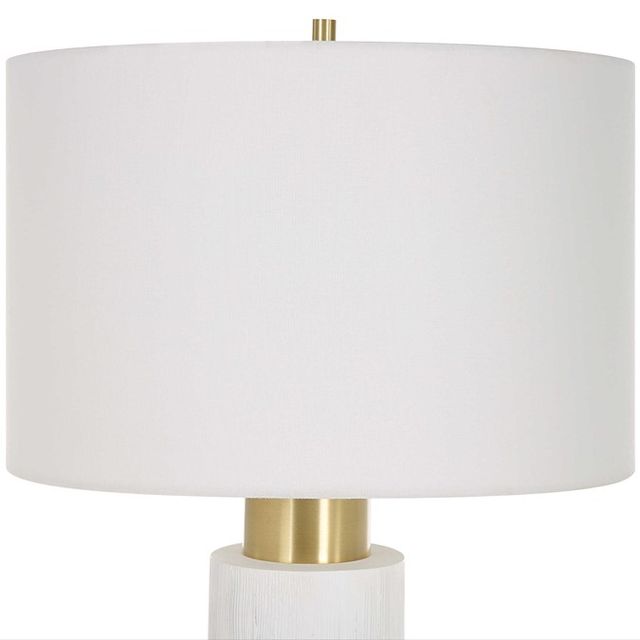 Uttermost® Ruse Whitewashed Table Lamp-3