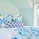 Laura Park Designs Brushstrokes Navy Long Lumbar Pillow-1