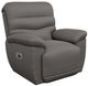La-Z-Boy® Joshua Gray Leather Power Rocking Recliner with Headrest-0