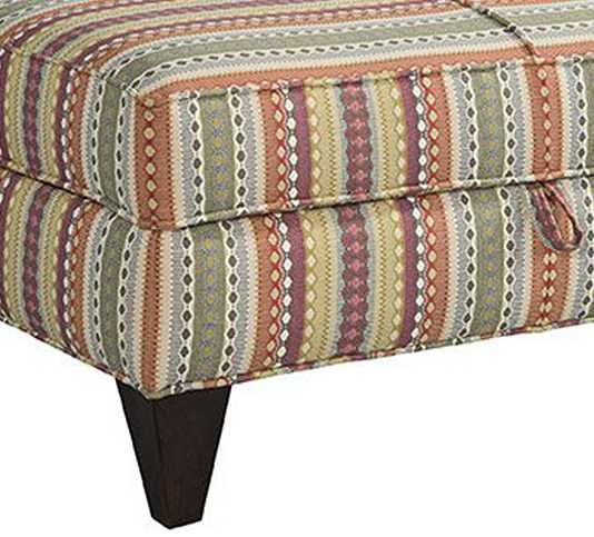 Marshfield Furniture Essentially Yours Multi-Colored Square Storage Ottoman-1