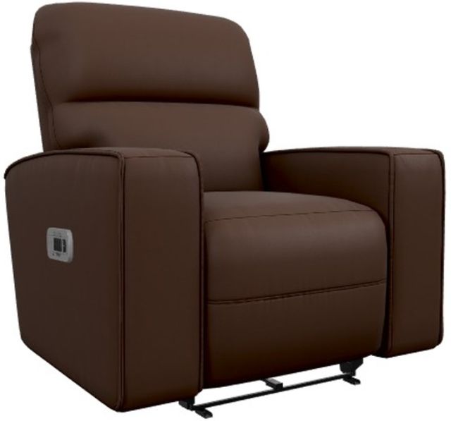 La-Z-Boy® Maddox Chestnut Power Wall Recliner with Headrest and Lumbar-0