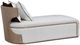 Michael Amini® West Kensington Sea Salt Caramel Chaise-3