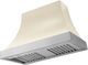 La Cornue Cascade Series 44" Morning Dew Wall Mounted Range Hood with Satin Chrome Trim-0