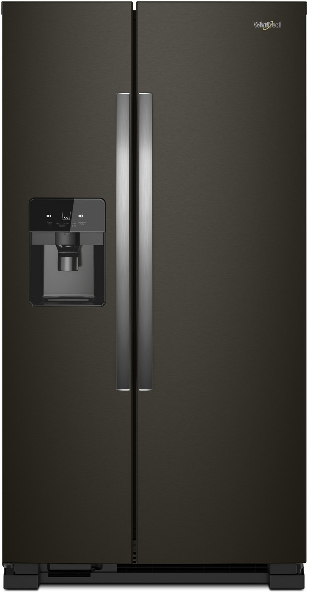 Whirlpool® 36 In. 24.6 Cu. Ft. Fingerprint Resistant Black Stainless ...