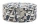 Coaster® Tomkins Indigo Blue Oval Upholstered Storage Ottoman-2