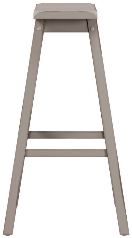 HH2 Home Moreno Distressed Gray Bar Stool-2