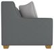 Best® Home Furnishings Customizable Marinette Queen Memory Foam Sofa Sleeper with Honey Birch Legs-2