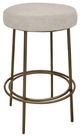 International Furniture Direct Frida Gold/Gray Bar Stool-0