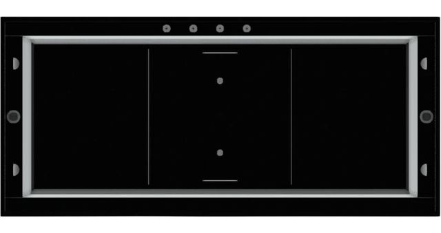 Vent-A-Hood® Premier Magic Lung® Designer Series JCIH/B1 66" Black Carbide Island Range Hood-1