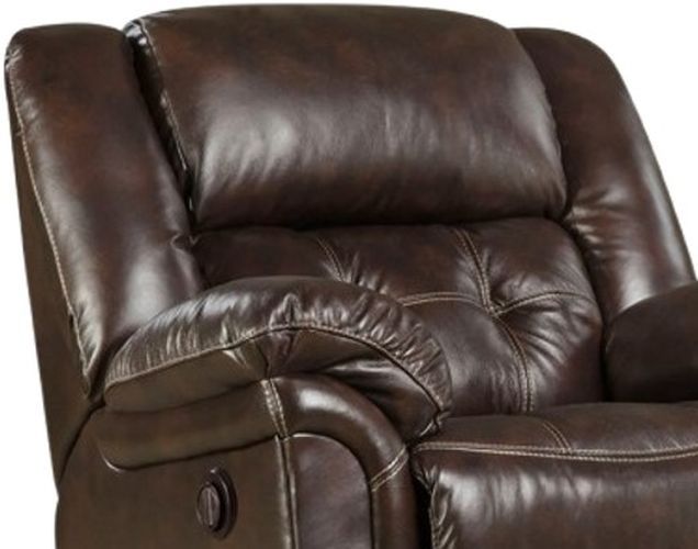 HomeStretch Cheyenne Whiskey Power Rocker Recliner-1