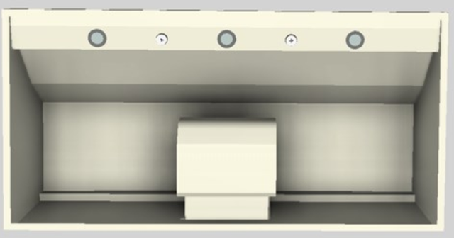 Vent-A-Hood® 48" Biscuit Wall Mounted Range Hood-3