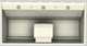 Vent-A-Hood® 48" Biscuit Wall Mounted Range Hood-3