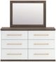 Signature Design by Ashley® Kendanport Brown/White Dresser and Mirror-1