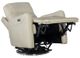 Hooker® Furniture RC Steffen Aline Snow Swivel Power Recliner with Power Headrest-4