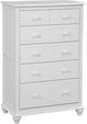 John Thomas Furniture® Cottage White Chest-0